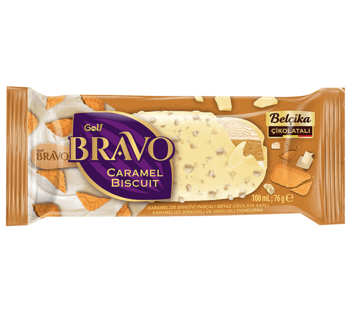 Golf Bravo Caramel Biscuit